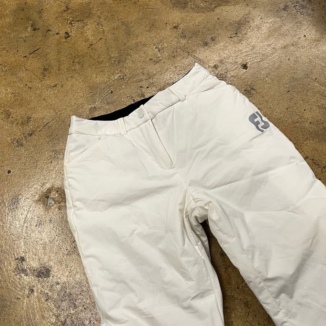 [정품/XS] 풋조이 골프 바지 화이트 b19 상품이미지1