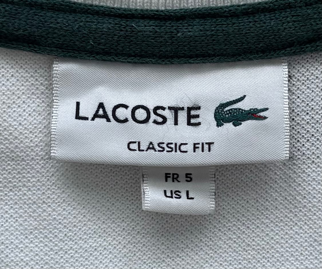 Lacoste 라코스테 컬러 블록 카라티 상품이미지4
