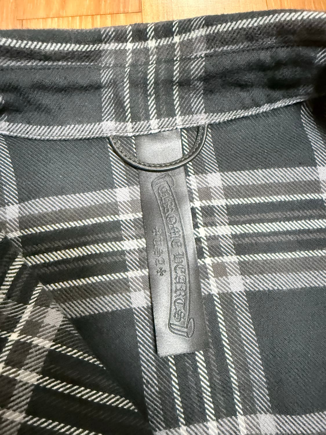 [새상품] 크롬하츠 체크 셔츠 XL 상품이미지5