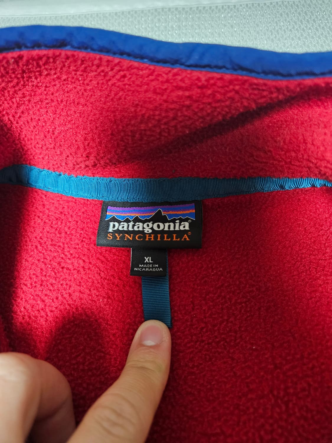 파타고니아 신칠라 빈티지신칠라 레드 XL 헤비웨이트 상품이미지4