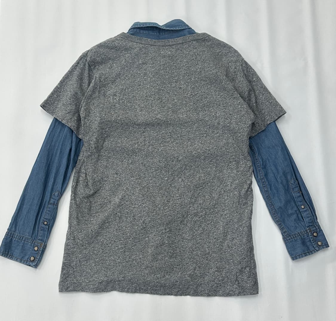 👖재팬 Lee 데님 레이어드 코디세트👖 셔츠 반팔티셔츠 빈티지 상품이미지3