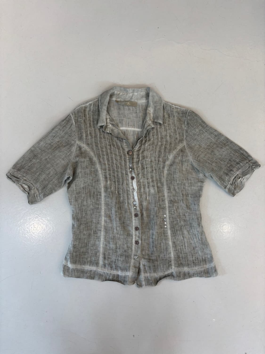 Bottega Linen Shirt 상품이미지2