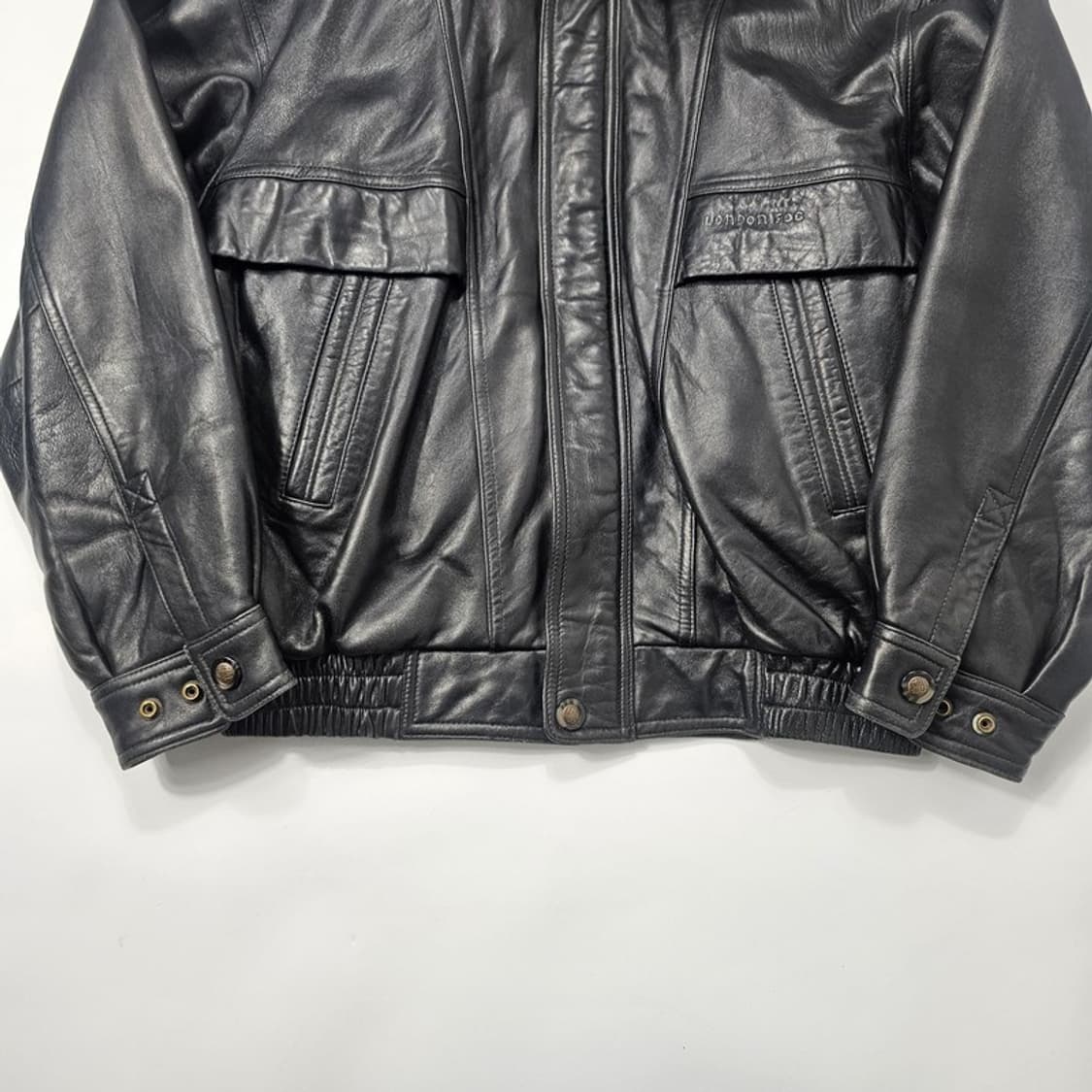 런던포그 양가죽 봄버 자켓 XL 상품이미지4