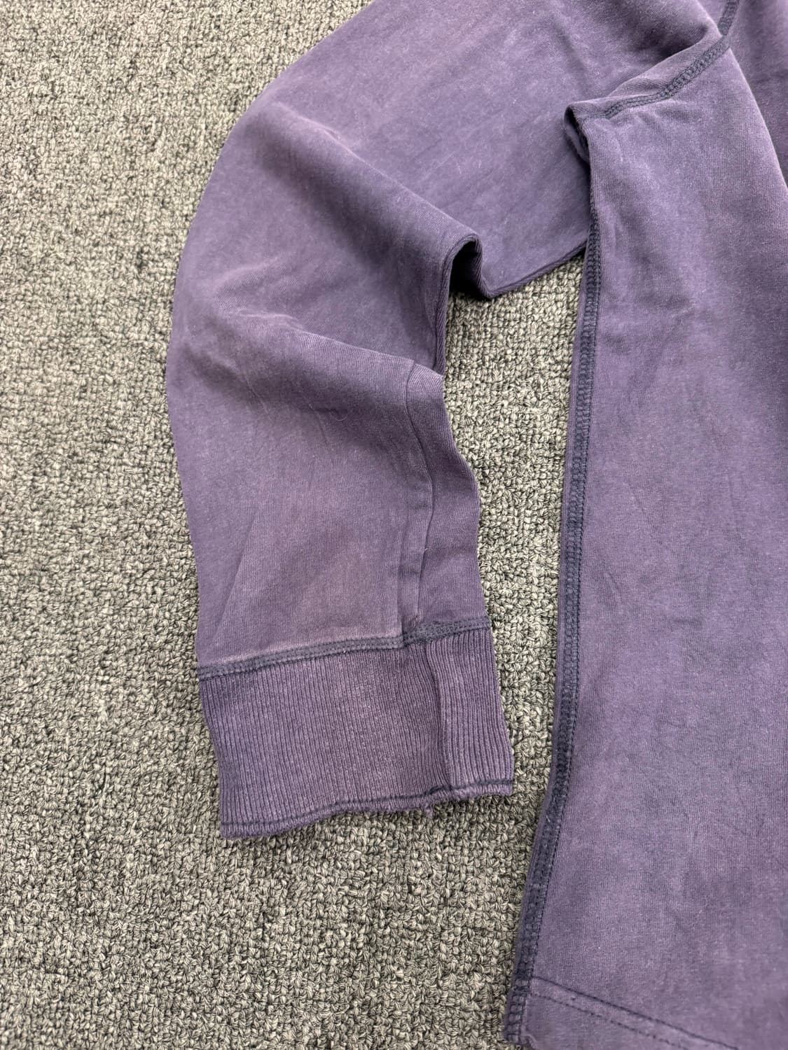 M)아베크롬비 빈티지 패치 포인트 네이비 롱슬리브 상품이미지4