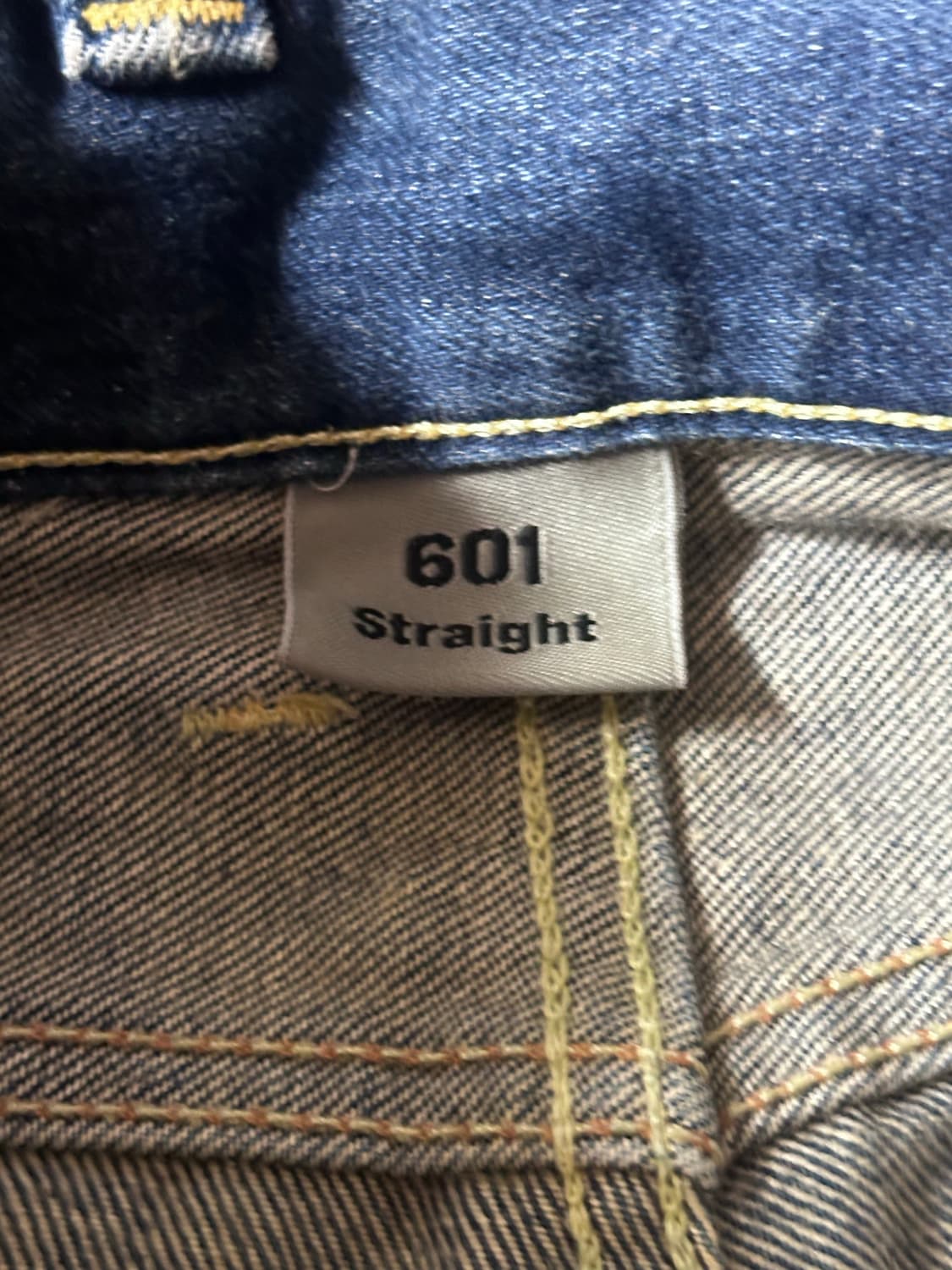 Levi’s 601 Straight 녹워싱 데미지 팬츠 (W30 L34) 상품이미지5