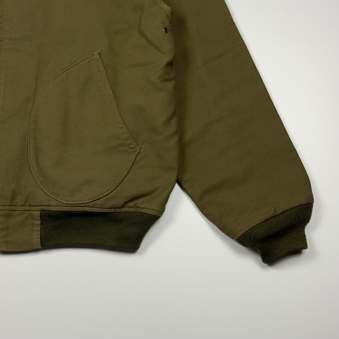 (105) 휴스턴 USN 덱자켓 올리브 그린 상품이미지5