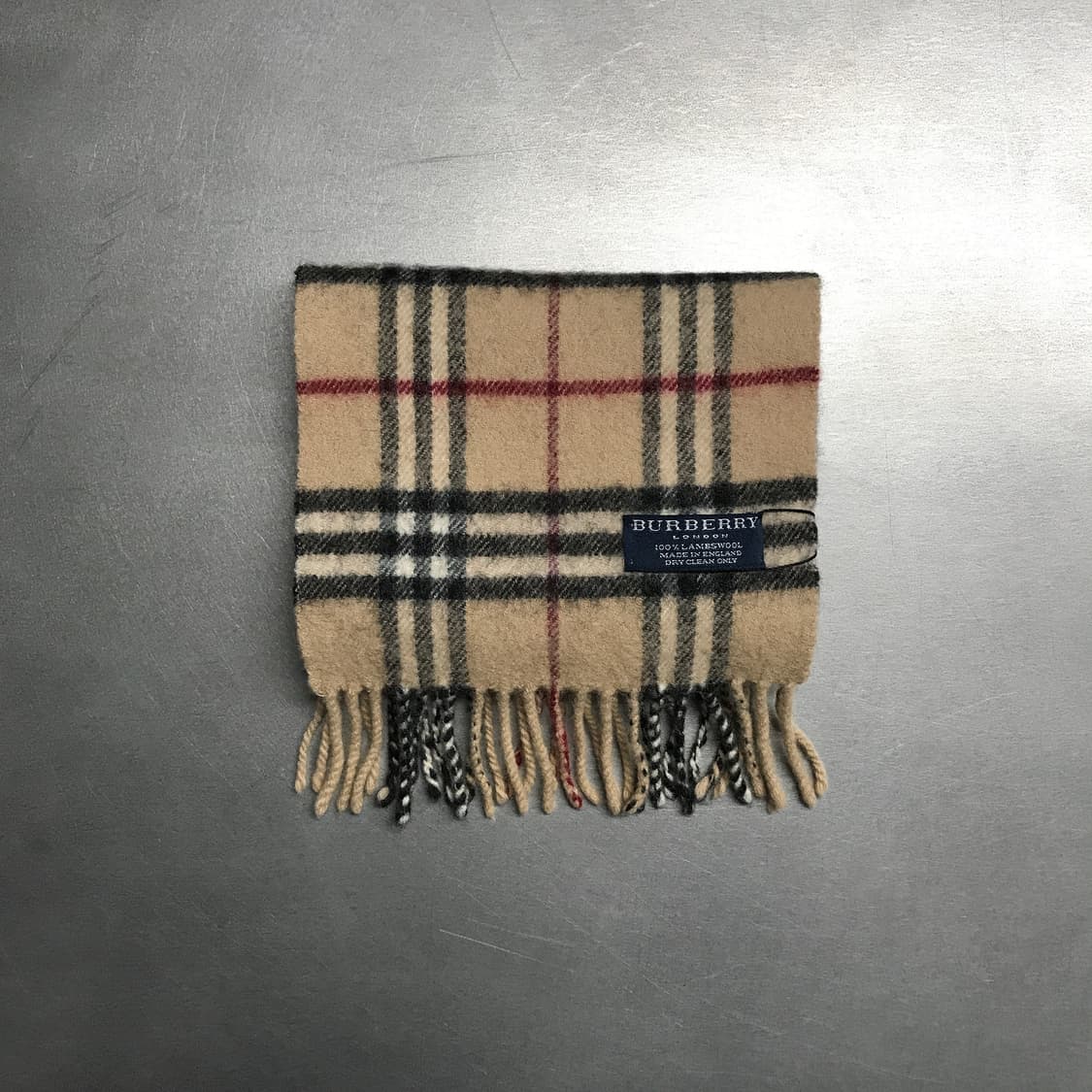 버버리 정품 램스울 머플러 베이지 상품이미지2