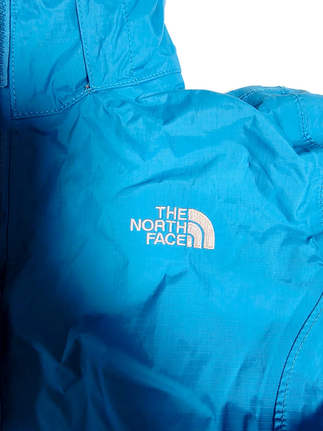 [노스페이스] 색감 쨍한 블루 하이벤트 방수 후드 바람막이 여성 L 상품이미지2