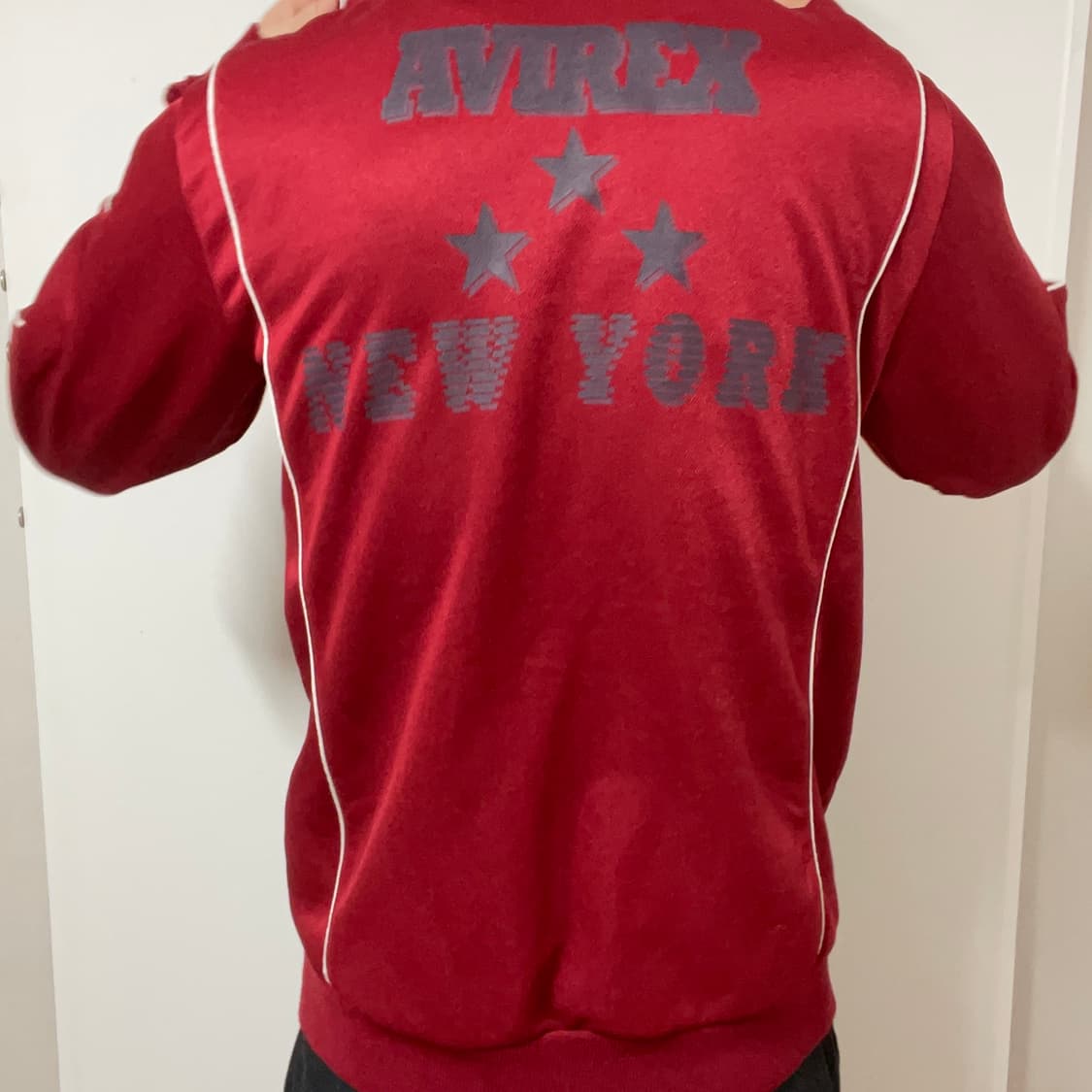 AVIREX RED JERSEY 상품이미지3