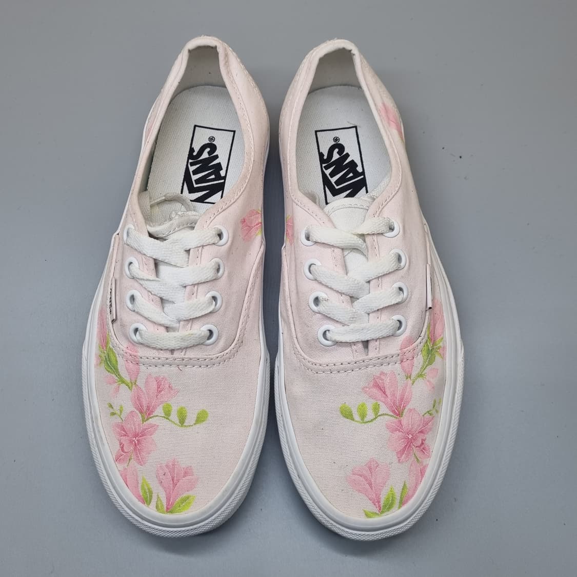 반스  어센틱 플라워 여성스니커즈235  상품이미지2