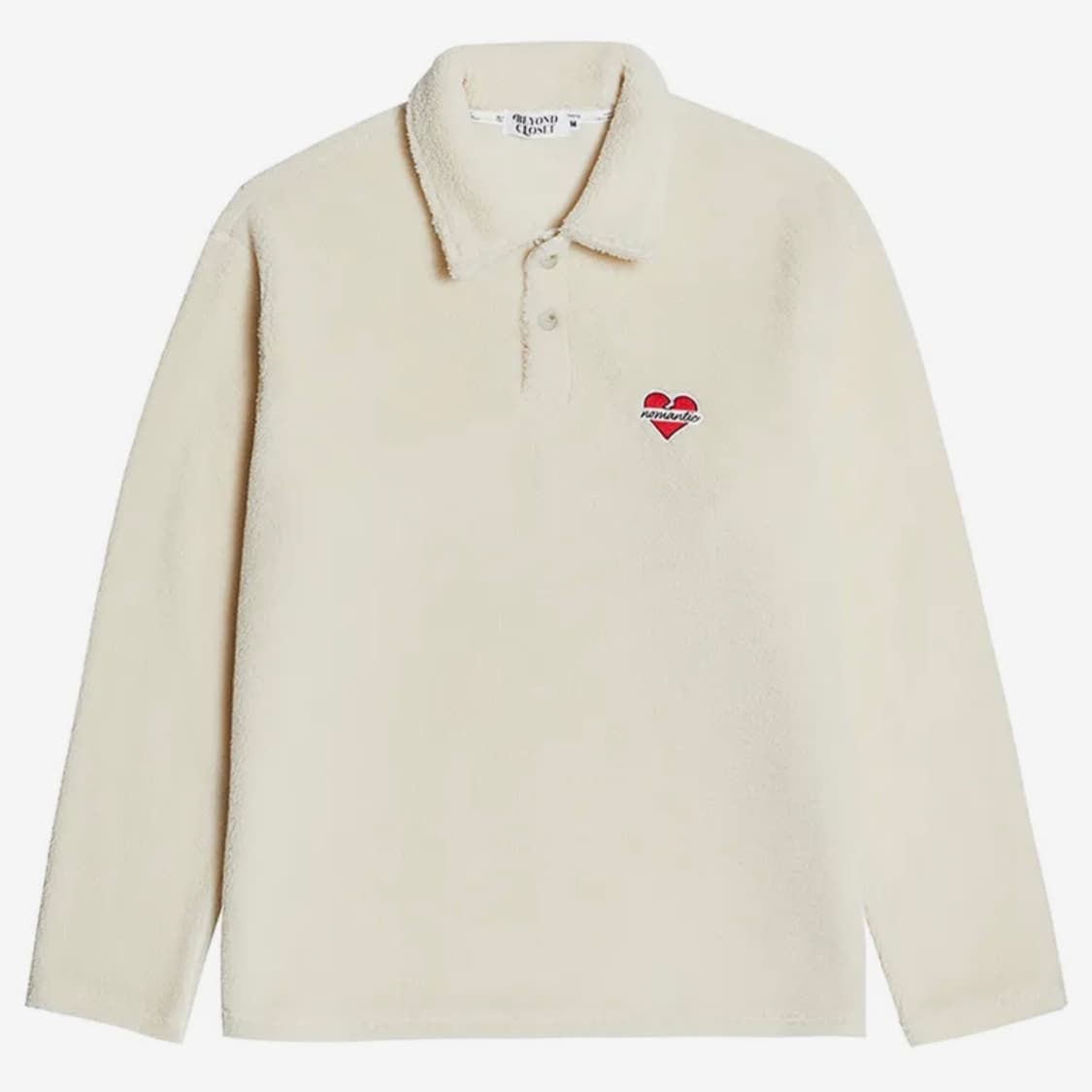 비욘드클로젯 로미오 에코 퍼 피케이 티셔츠 (아이보리,s) 상품이미지1