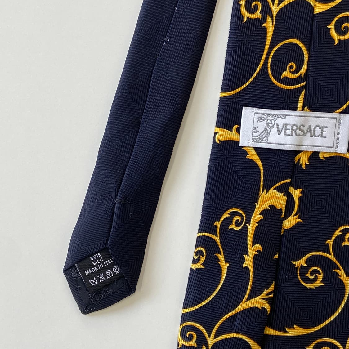 Versace 베르사체 메두사로고 정품 명품 넥타이 상품이미지7