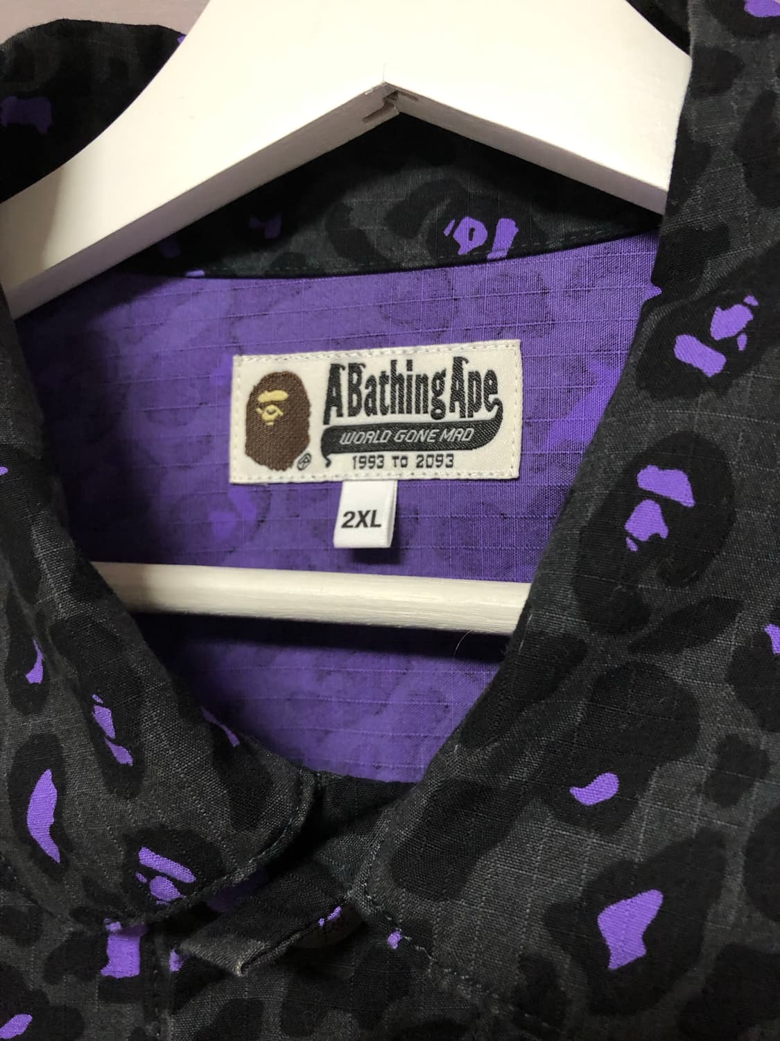 베이프 레오파드 트러커 자켓 상품이미지3