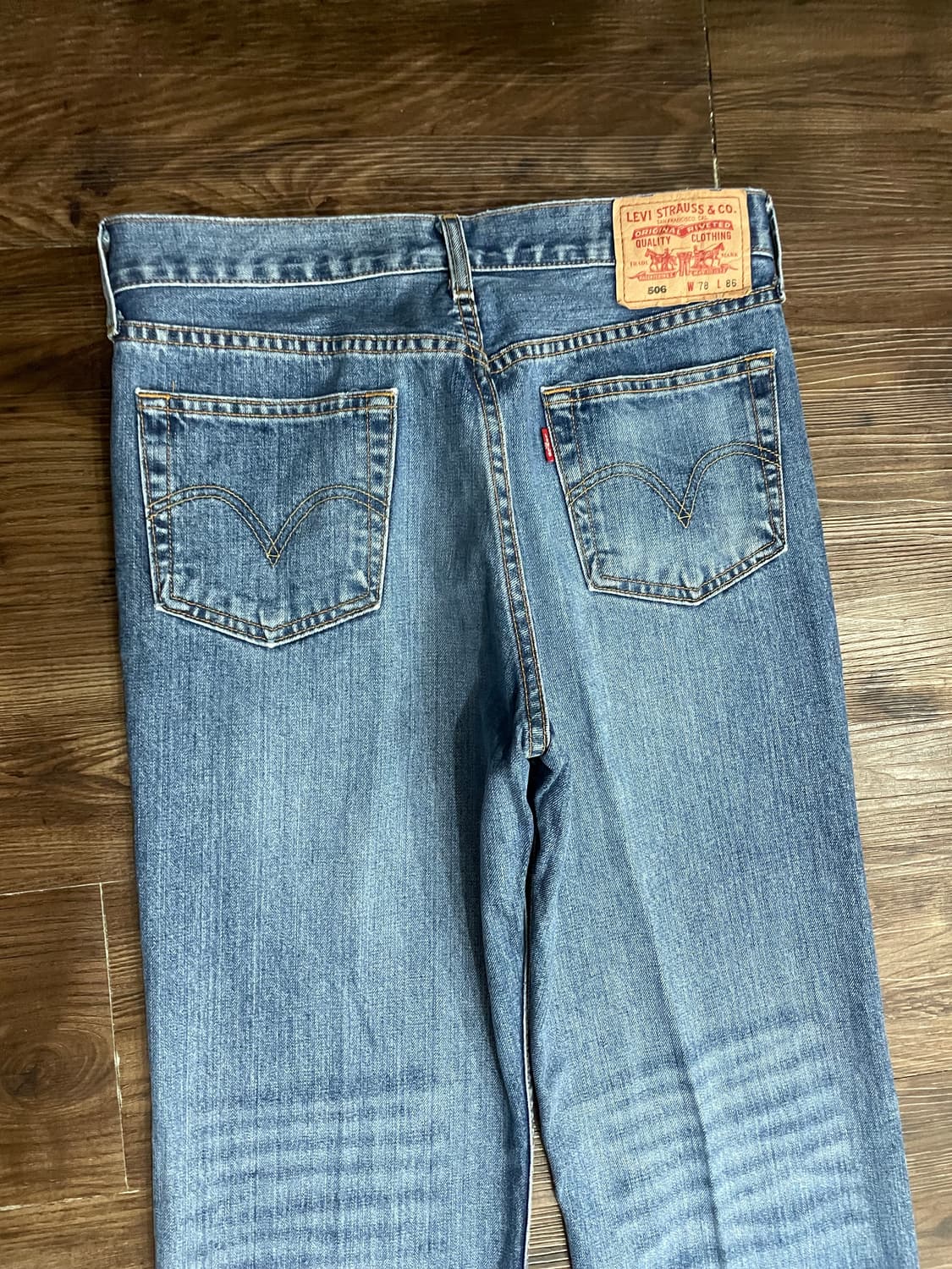 90s-00s 리바이스 506 데님 팬츠 made in korea 상품이미지8