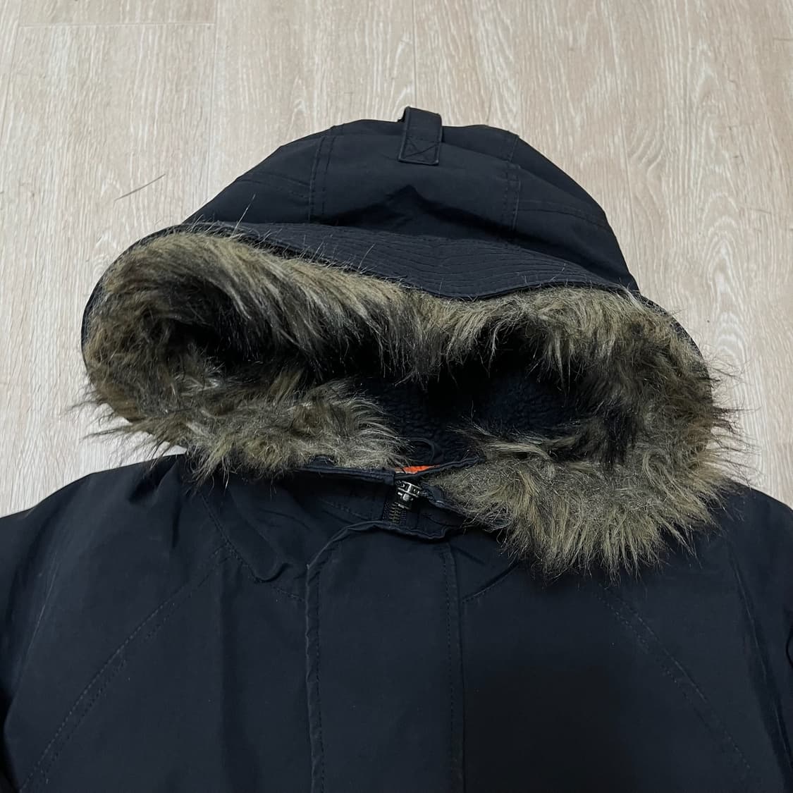 GAP 갭 남성 프리마로프트 후드 야상 패딩 M/95  상품이미지2