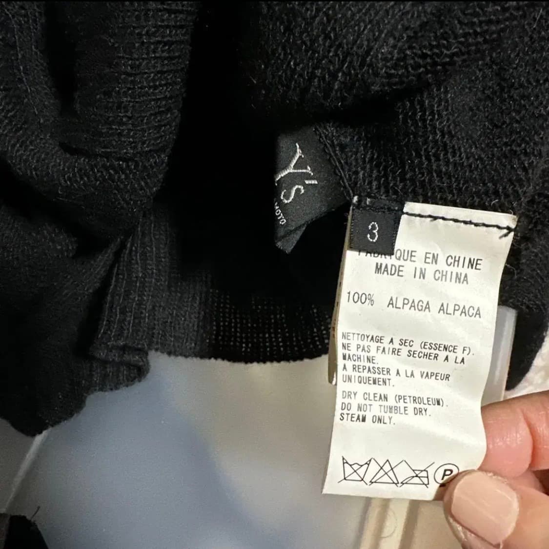 Y’s 알파카 가디건 상품이미지6