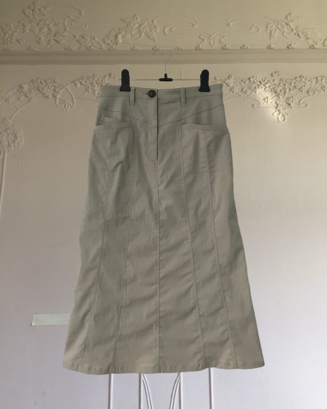 vintage beige skirt (26inch) 상품이미지6