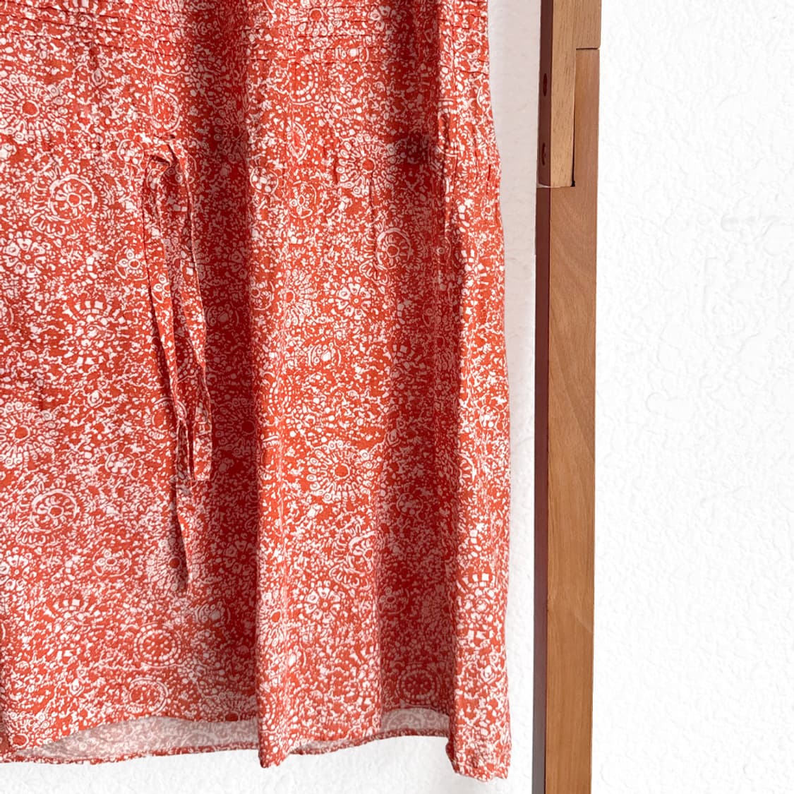 귤빛 잔꽃 코튼 원피스 상품이미지6