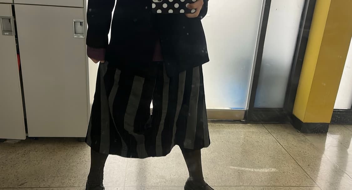 꼼데가르송 꼼데가르송 13AW 아방가르드 서클 스커트 팬츠 상품이미지3