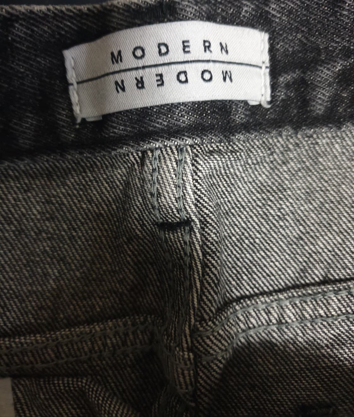 MODERN 흑청 데님 팬츠 (32) 상품이미지2