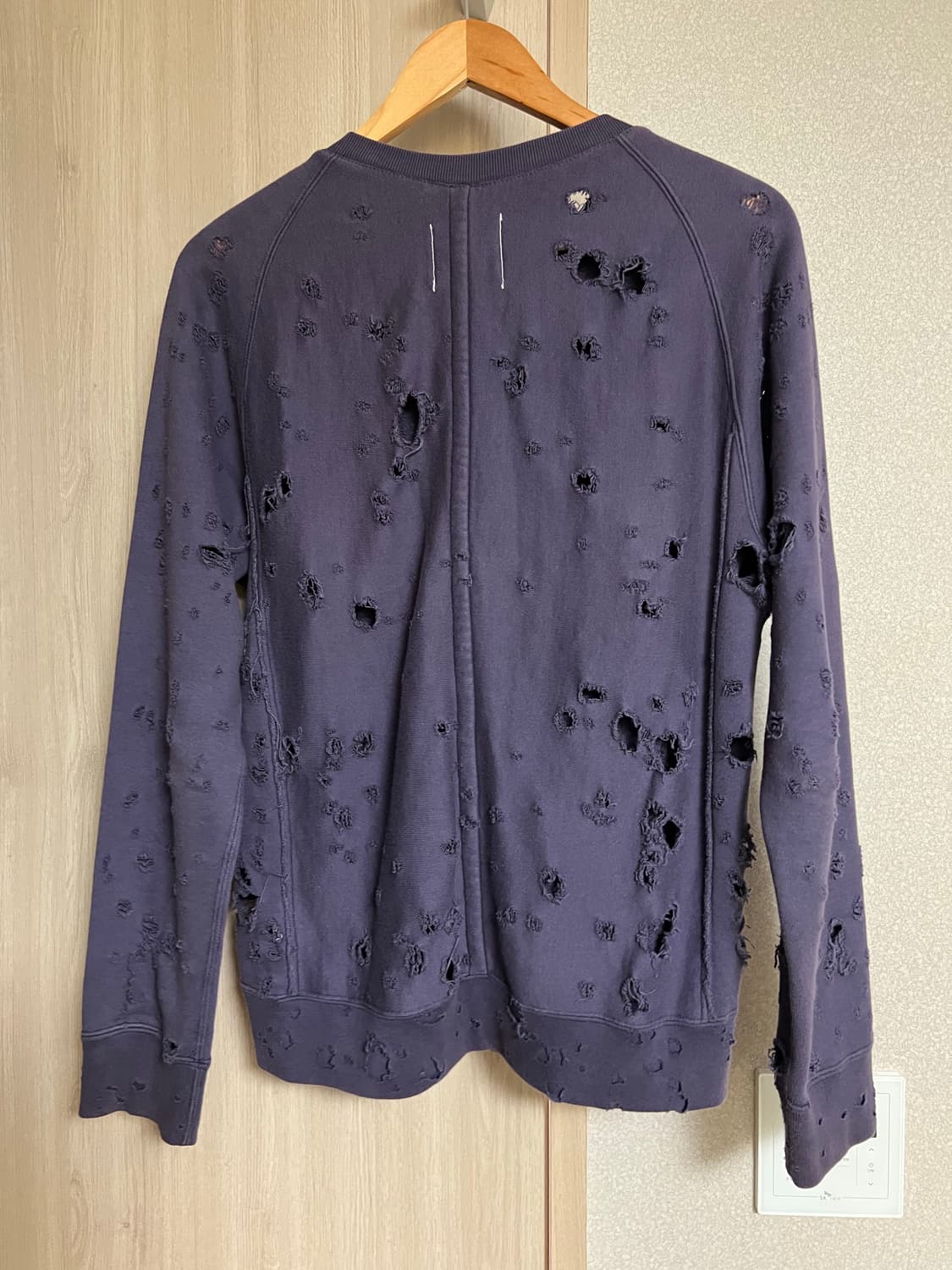 [46] 솔로이스트 데미지 스웻 크루넥 맨투맨 상품이미지2