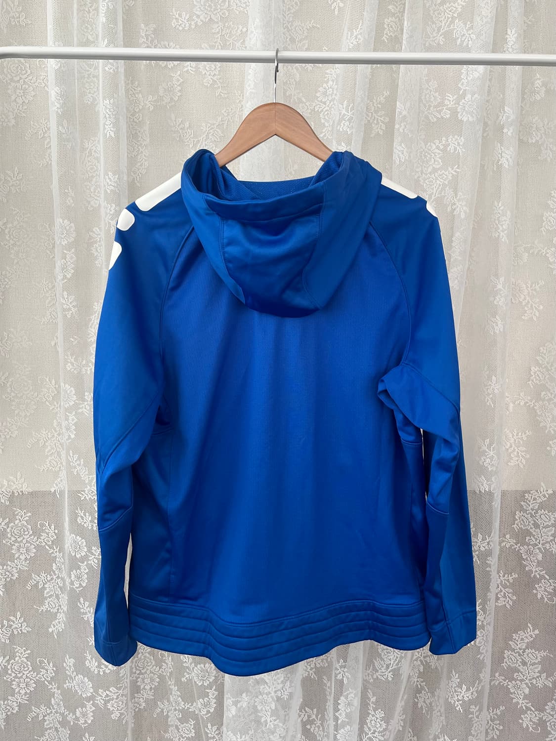 XL) 나이키 올드스쿨 써마핏 기모 후드집업 블루 상품이미지2