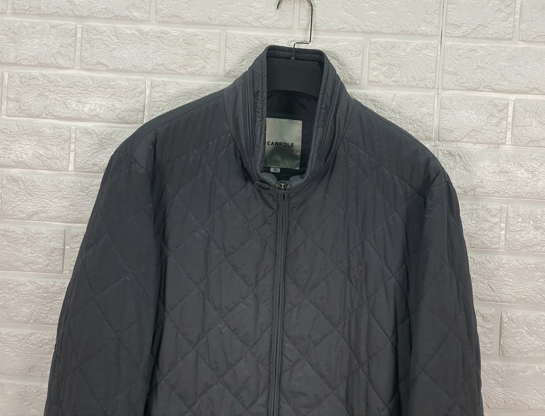 [100]빈폴 다이아 퀼팅 블루종 상품이미지3