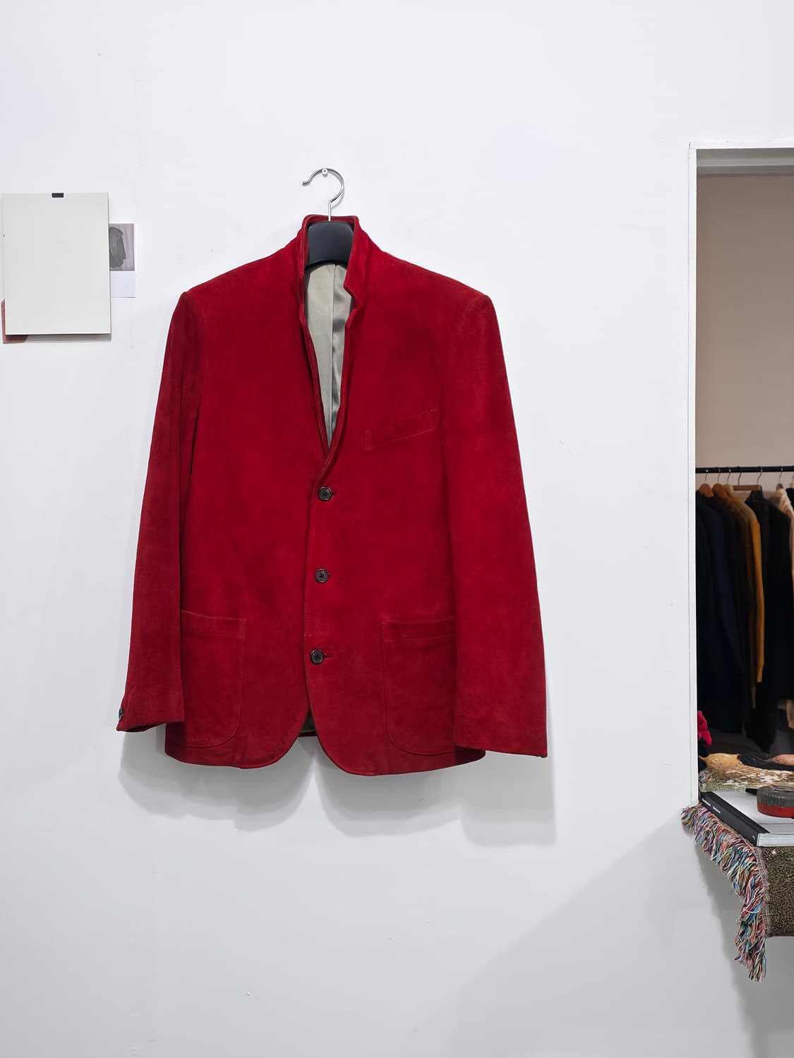 Y's for men red rabel leather jacket 상품이미지1