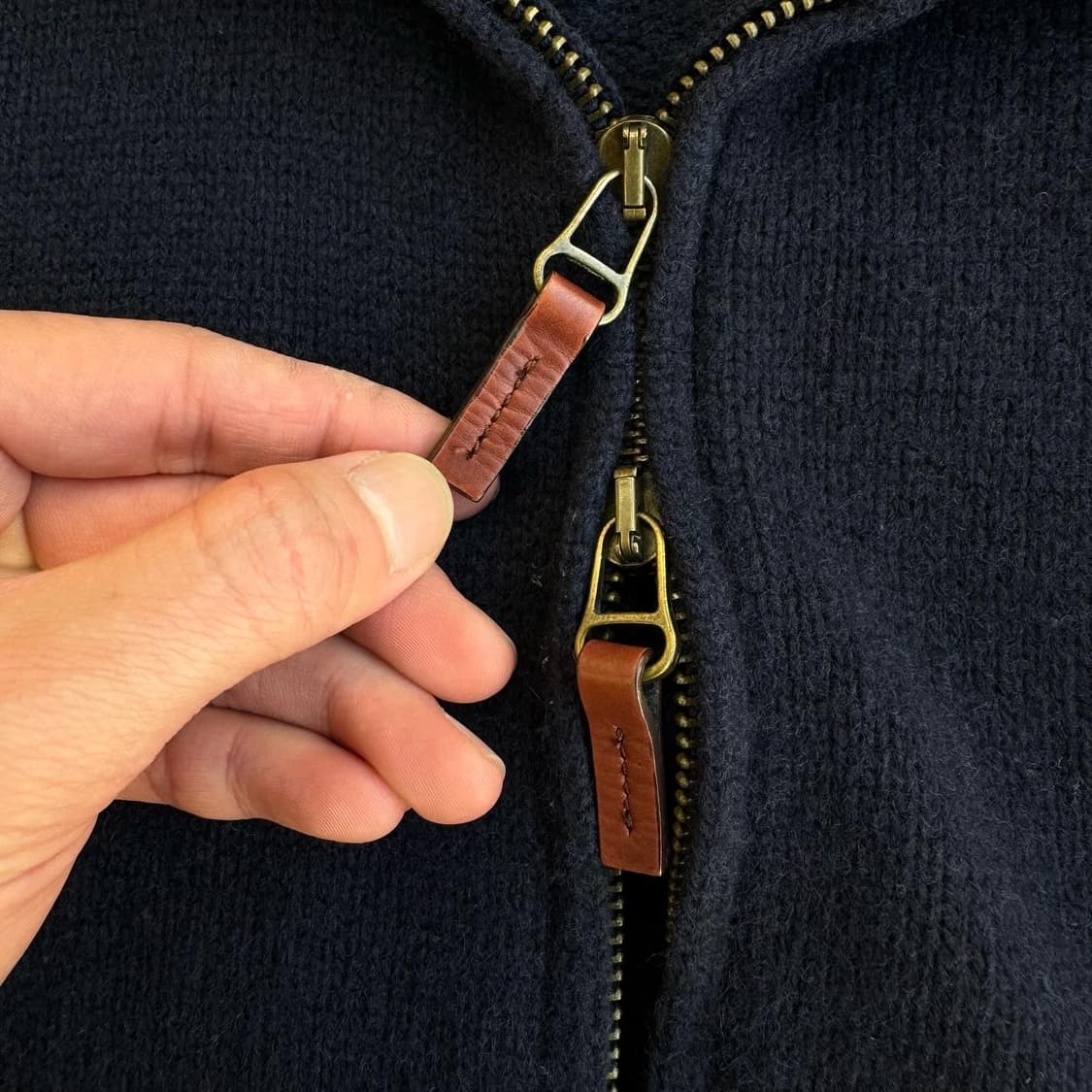 Polo  폴로 랄프로렌 신형 램스울 2-way 니트집 상품이미지3