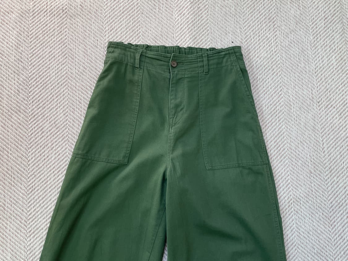빈티지 퍼티그 밀리터리 리넨팬츠  J04148 상품이미지6