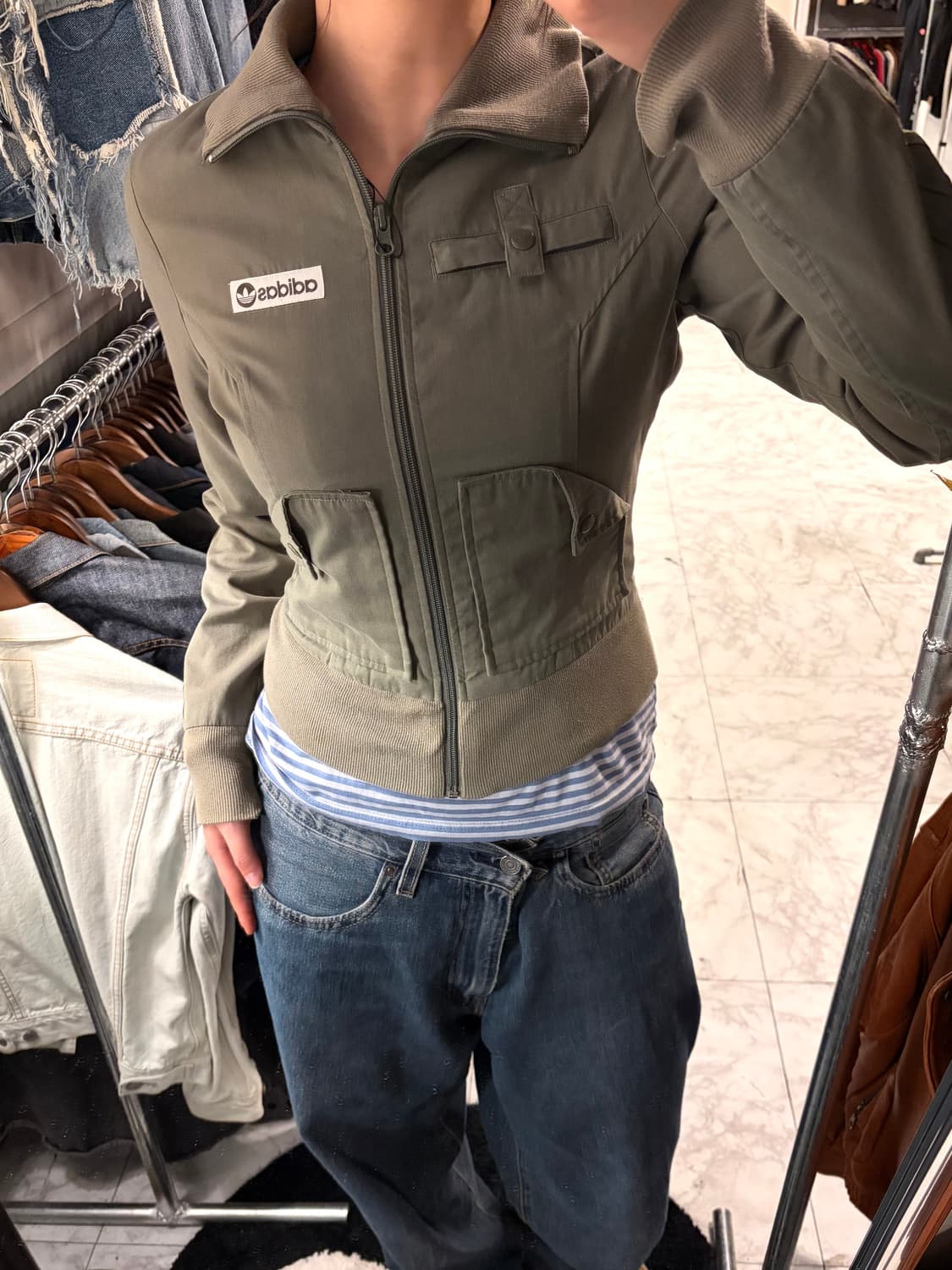 (정품) 아디다스 빈티지 져지 a1 상품이미지1