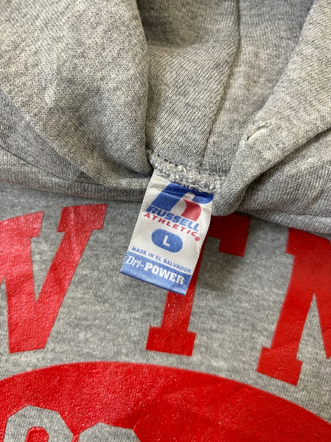 00's 러셀 후드티 그레이 상품이미지6