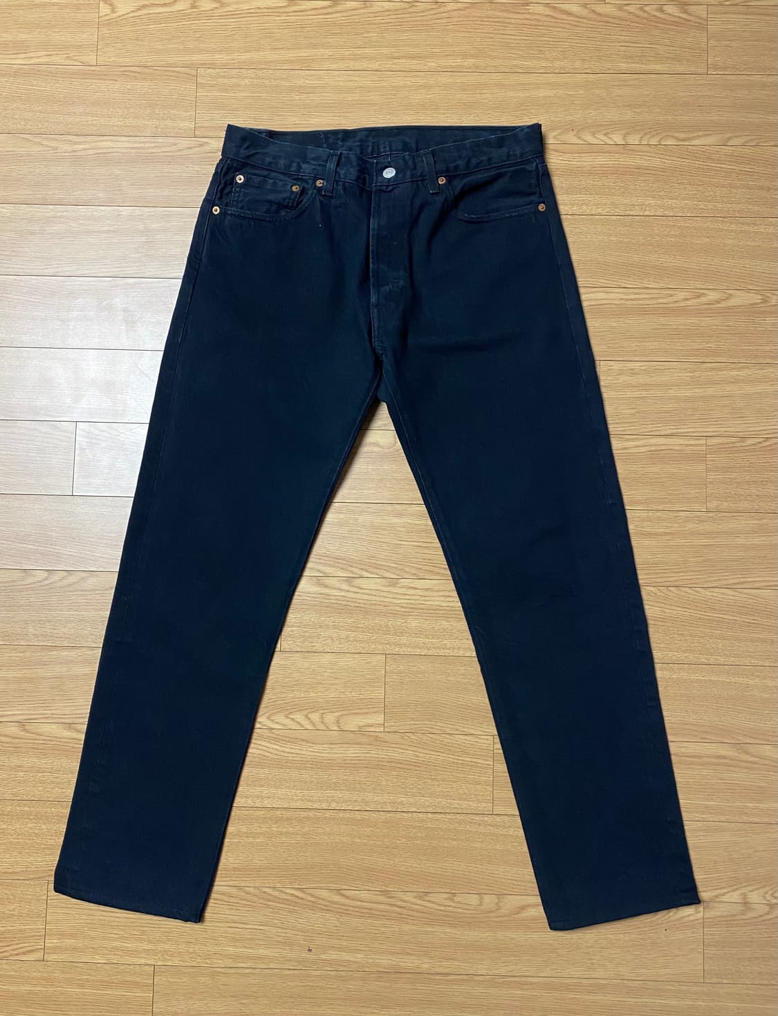 (32) LVC 78501 블랙 가먼트 다잉 / 리바이스 66후기 상품이미지1