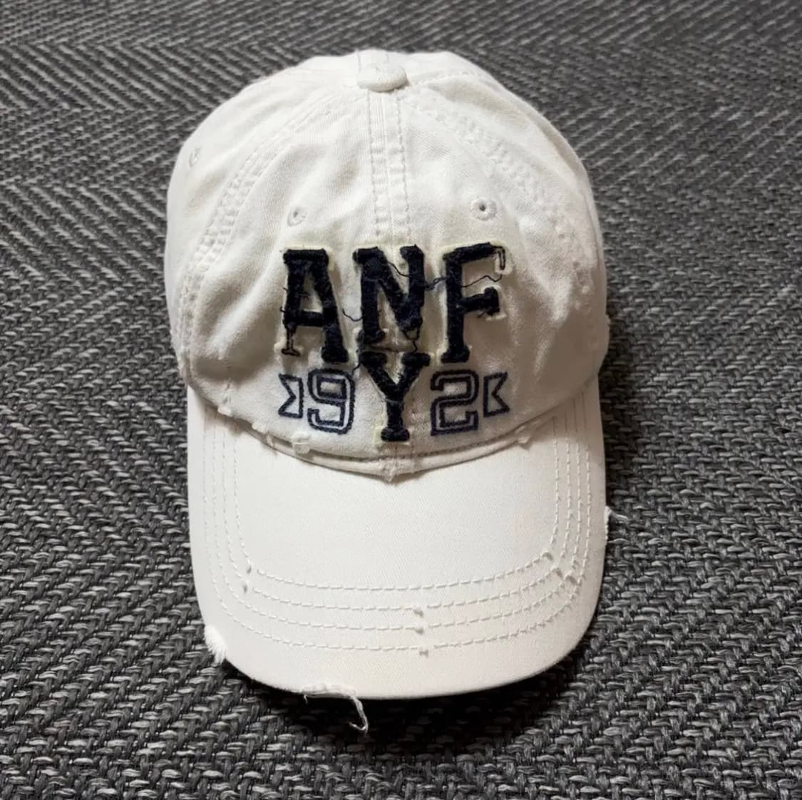 아베크롬비 ANF 화이트 볼캡(L) 상품이미지1