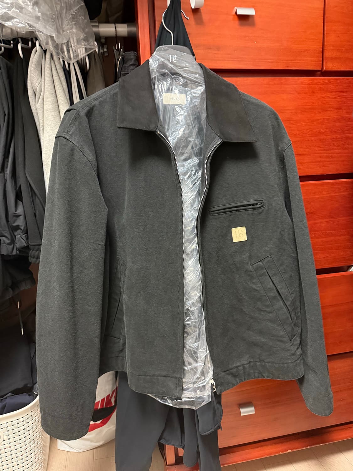호이테 워크자켓 HET WASHED CANVAS WORK JACKET 상품이미지1