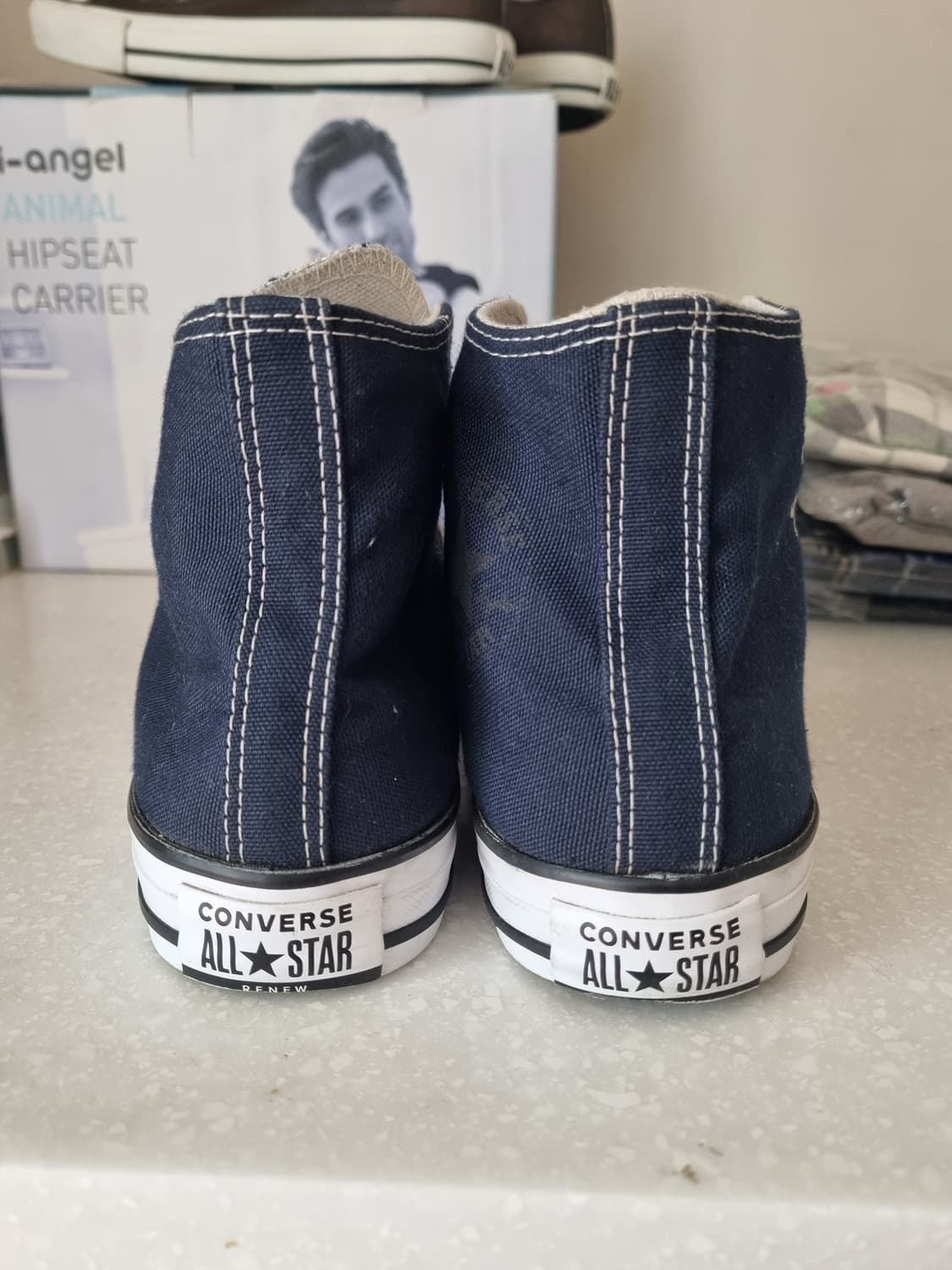 컨버스 올스타 리뉴 하이탑 네이비 240mm 상품이미지4