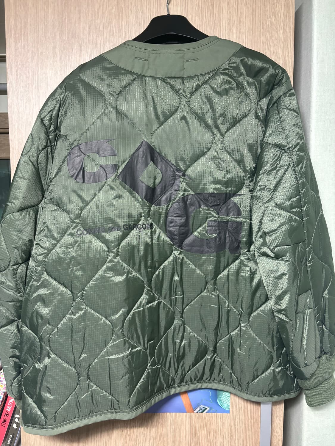 [L]꼼데가르송 CDG 알파 퀄팅자켓 상품이미지1