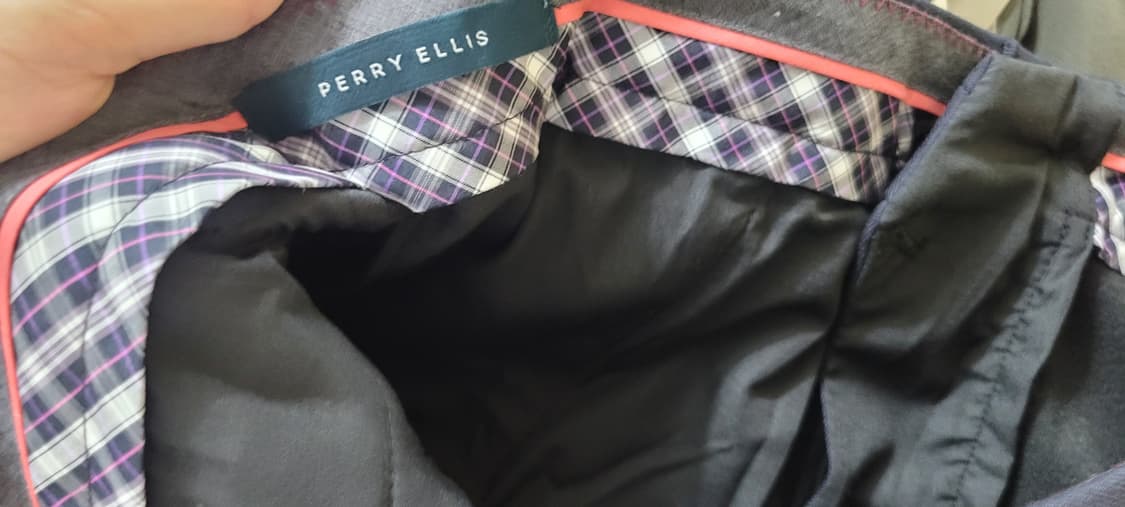 페리 엘리스 남성 기지바지 86(34) 새상품(레이온30) 상품이미지5