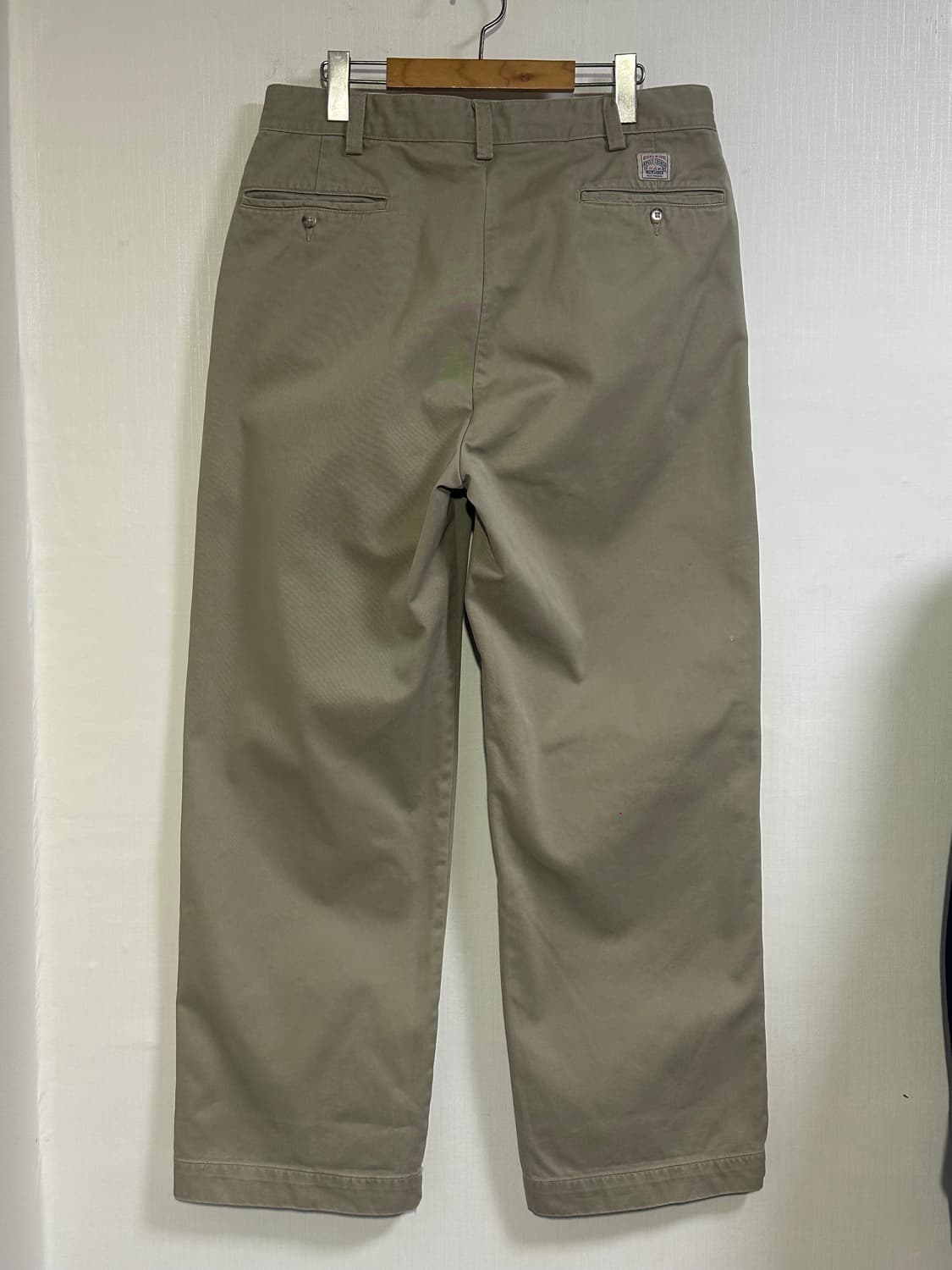 24SS) QR 신형 폴로 랄프로렌 빅치노팬츠 32/카키베이지 상품이미지4