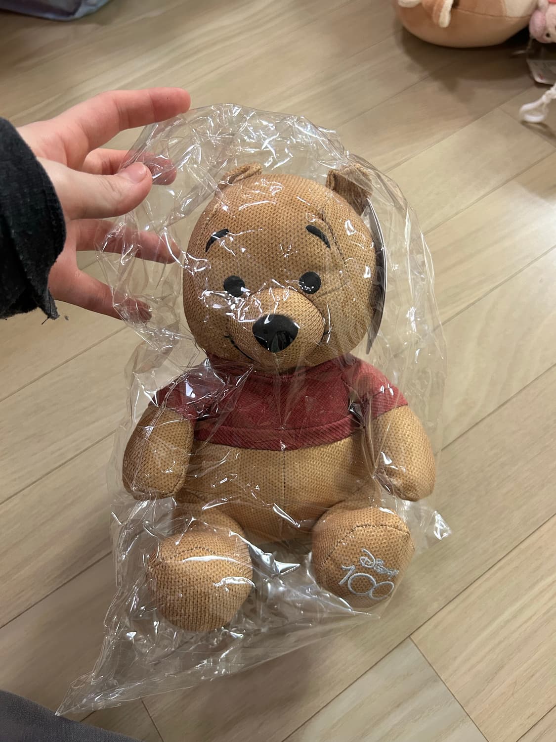 디즈니 100th 기념 한정판 푸 인형 상품이미지1