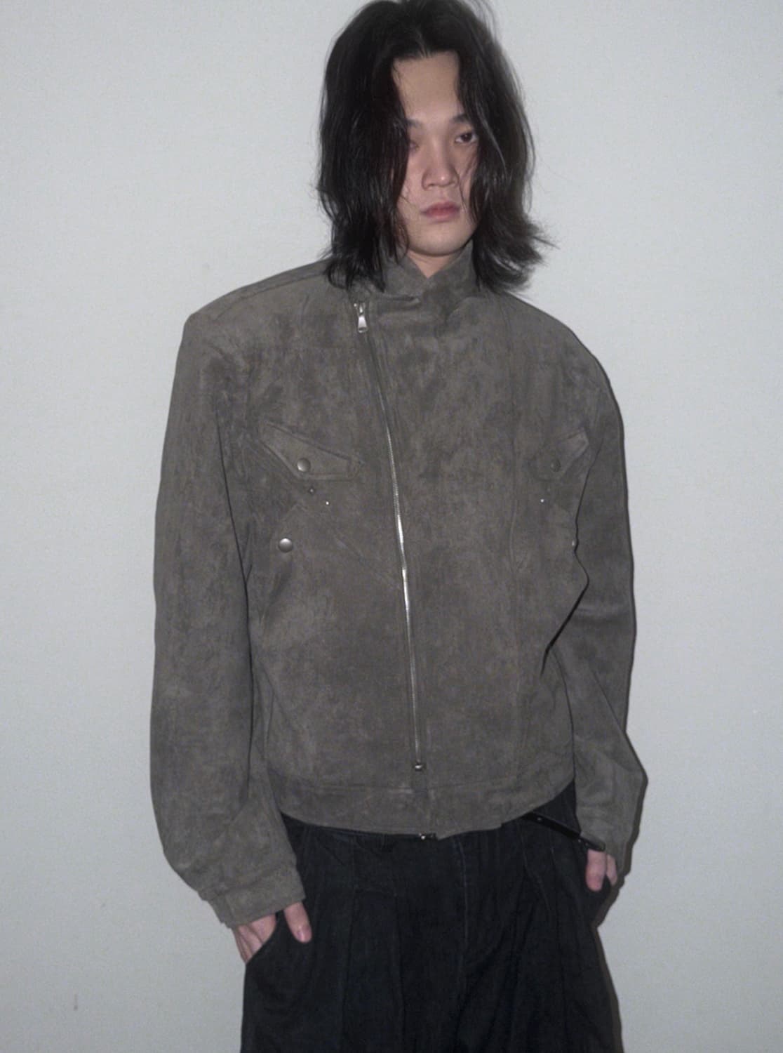 비엑세스 스웨이드 자켓 상품이미지4