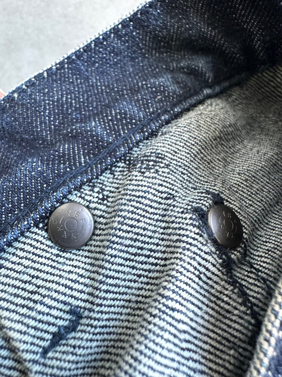 이세이미야케 A POC 사이드라인 플레어 데님팬츠 상품이미지8