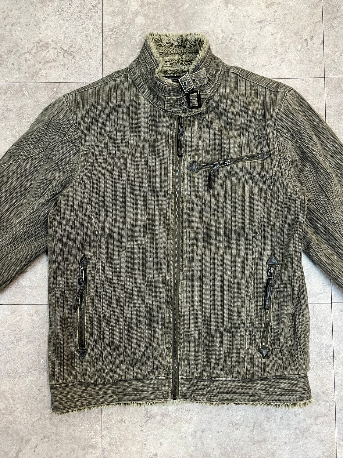 빈티지 윈터 레이싱 자켓 M #csz3001 상품이미지4