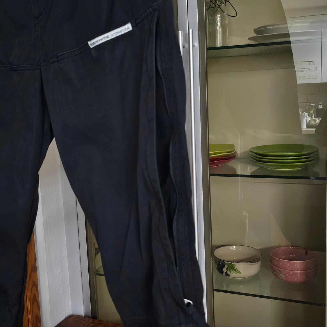 32인치 남성 디스이즈네버댓 카고 조거 팬츠 블랙 L 상품이미지3