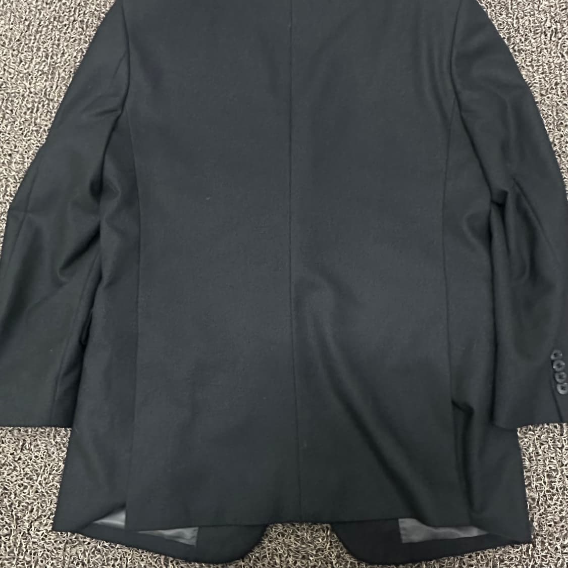 LUOMO 워모 프리미엄라인 캐시미어 울 정장 자켓 블랙 105(XL) 상품이미지6