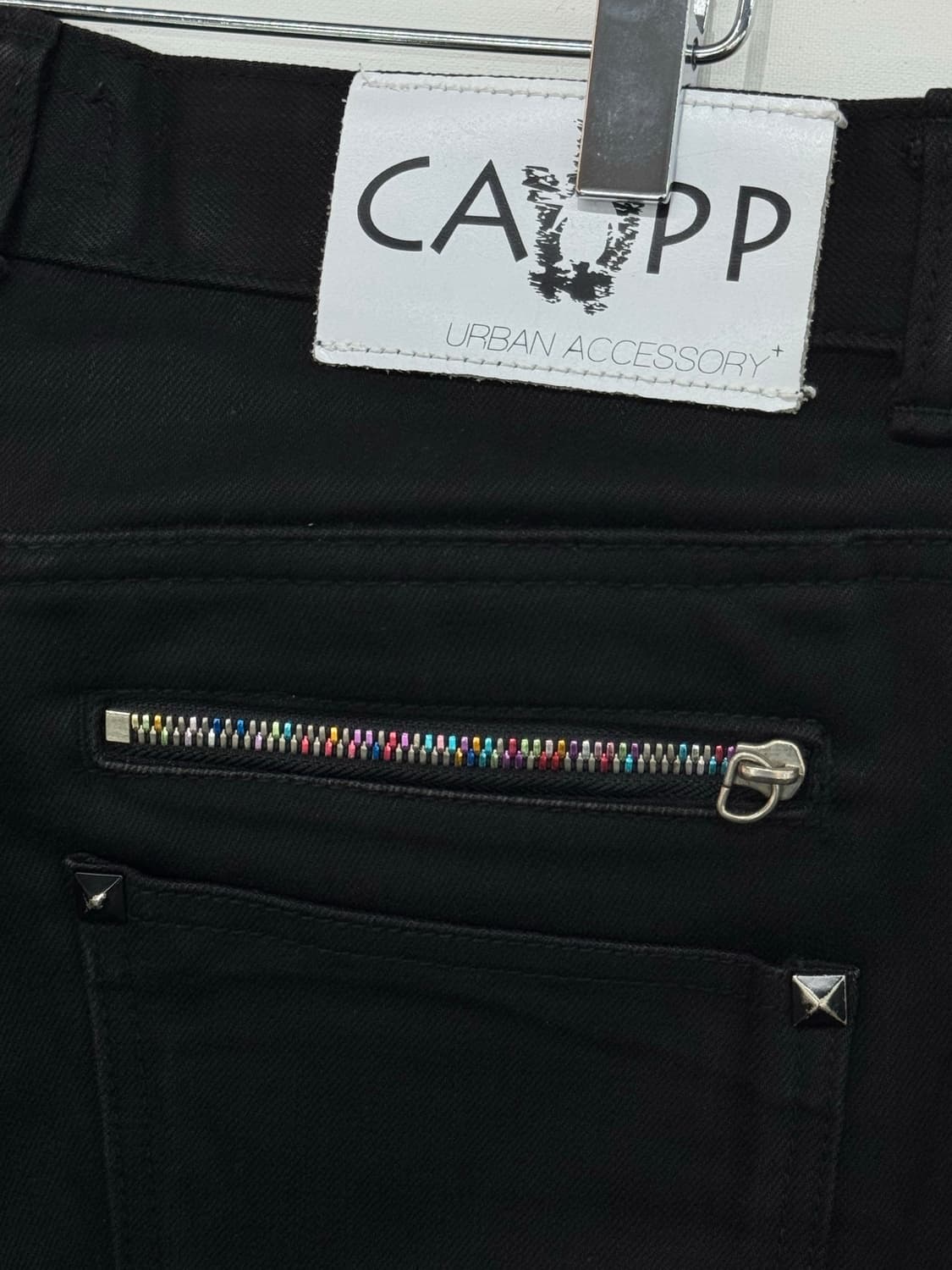 JIPSY CAPP 집시 코튼 팬츠 블랙 상품이미지6