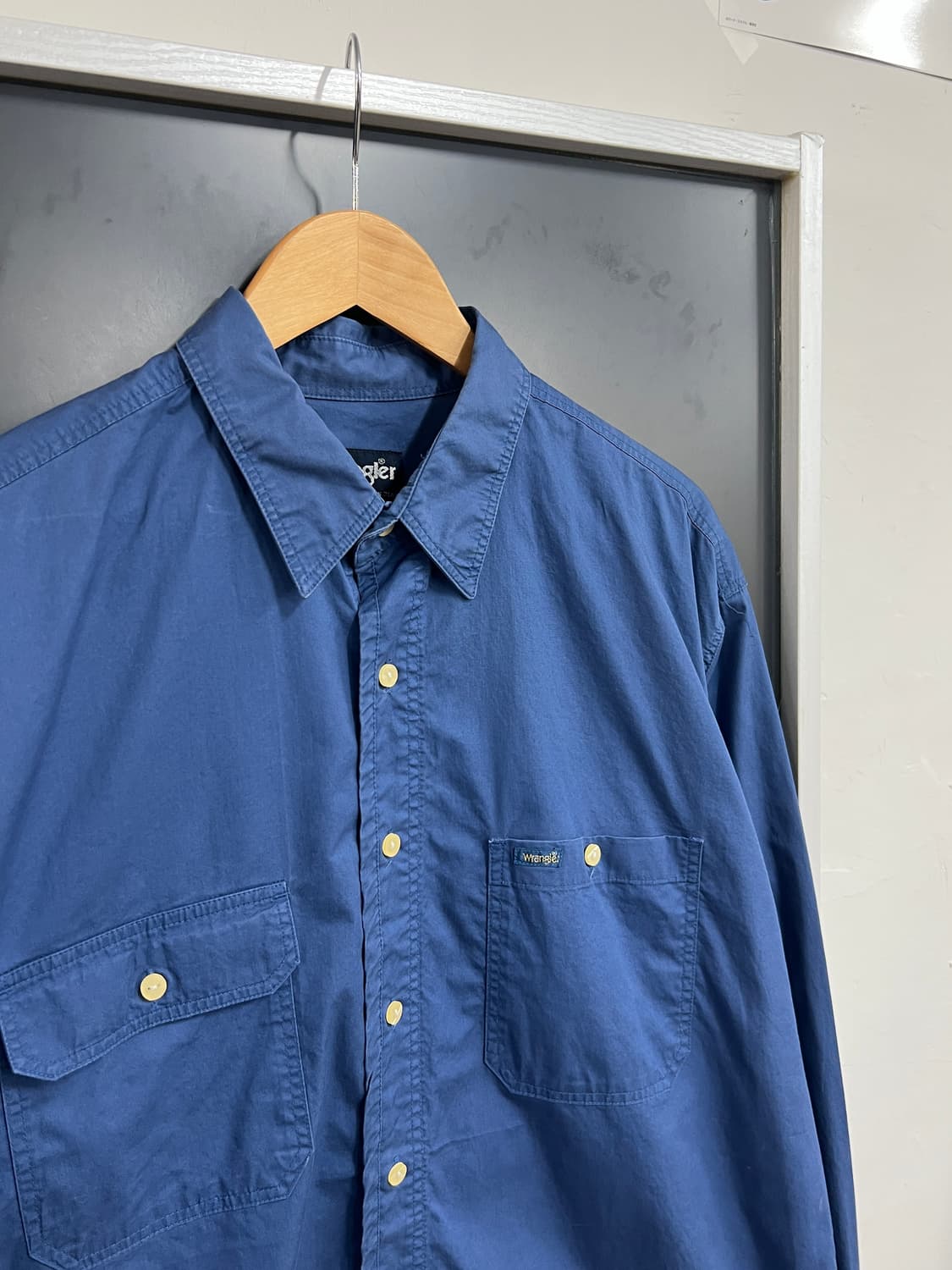 Wrangier 랭글러 코튼 워크웨어 셔츠 상품이미지2
