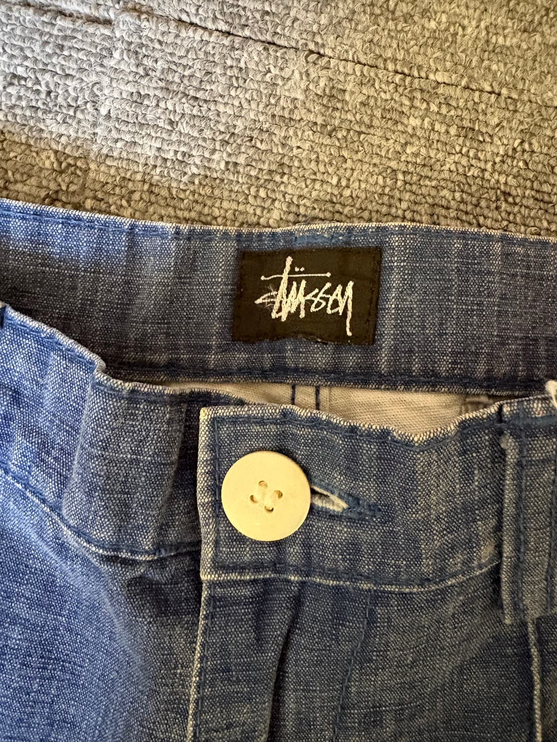 [32] 90s 올드스투시 데님팬츠 상품이미지4