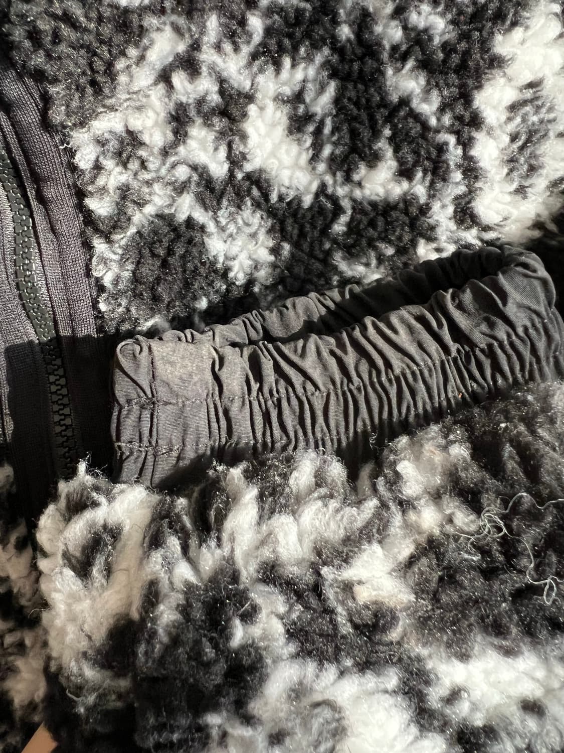 유쓰메쓰 한정판 리버서블 베어 플리스 재킷L 상품이미지5