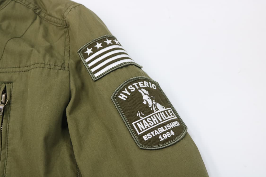 히스테릭글래머 빈티지 밀리터리 와펜 후드 야상 자켓 상품이미지4